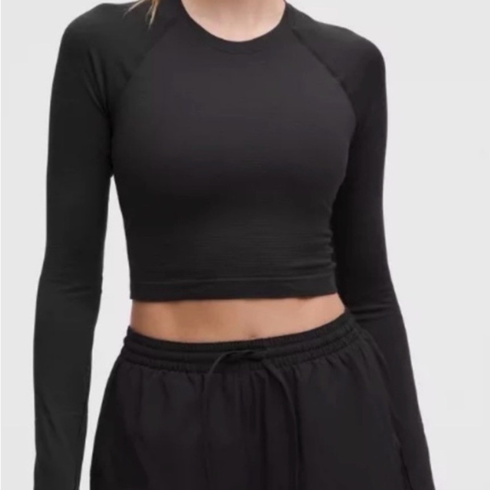 Lululemon longsleeved Crop Swiftly - tag removed